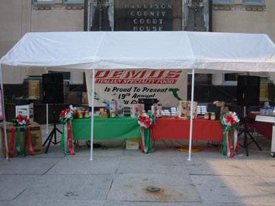 Scene from the West Virginia Italian Heritage Festival